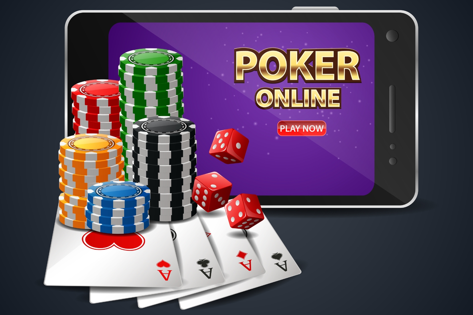 Play poker online